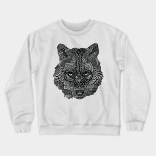 Wolf (Design on Front) Crewneck Sweatshirt